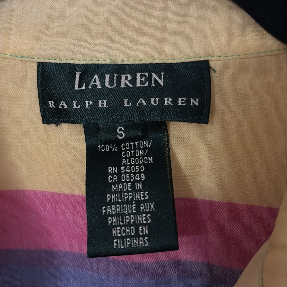 Ralph Lauren Striped Button Down - Picture 2 of 6